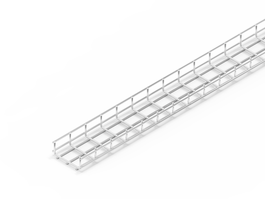 Лоток проволочный прямой диаметр проволоки 4 мм ПП4.150.60.3000.8.6